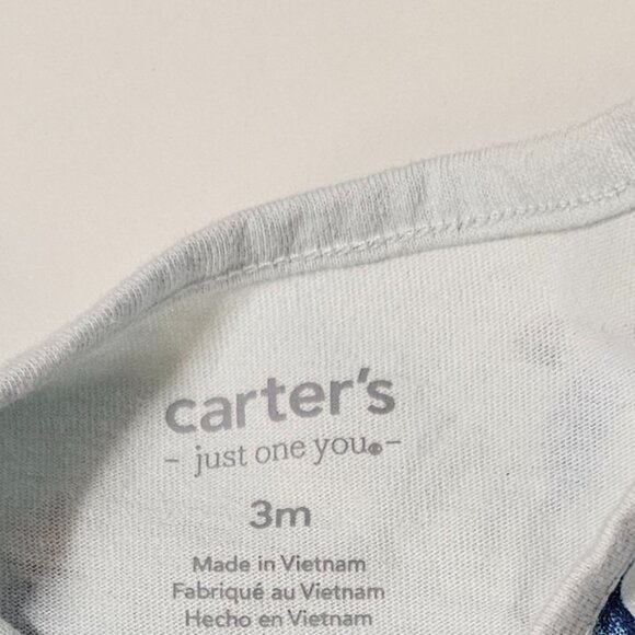 Just One You By Carters Boys Short Set Sharks Size 3 Months NWT - Picture 5 of 5